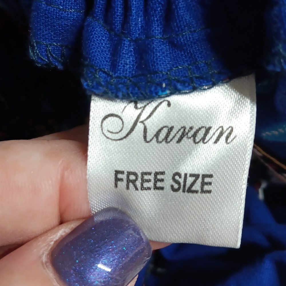 Karan Harem Pants With Dashiki Print EUC - Picture 2 of 6